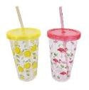Tumbler Swirl Straw Lid