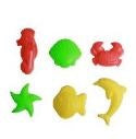 Sand Mould Sea Animals Pk 12